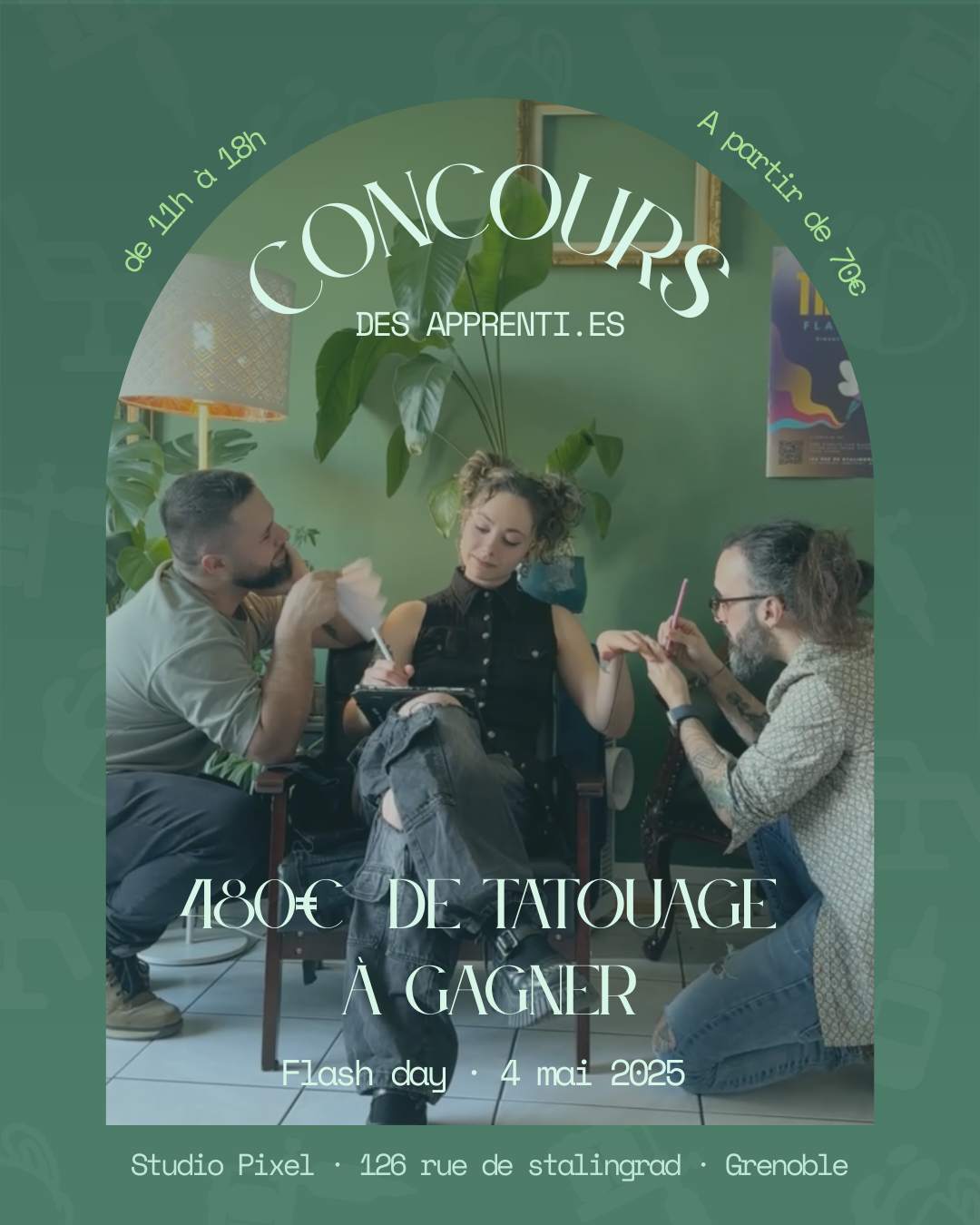 Concours : gagne 480€ de tattoo